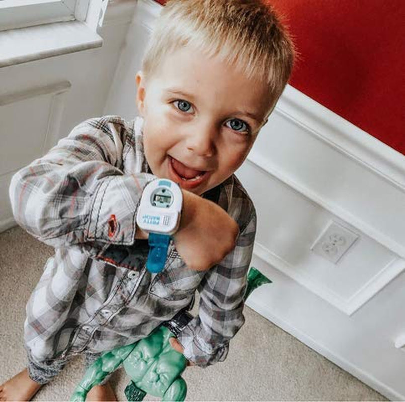 Potty Watch for Kids Potty Training - Potty Training Watch with 3 Fun Flashing Lights and Music - Water-Resistant Watch - Potty Watch Remind Kids Every 30, 60 or 90 Minutes - Blue