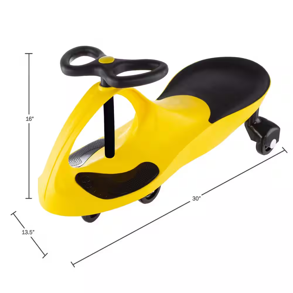 Yellow Wiggle Car Ride On