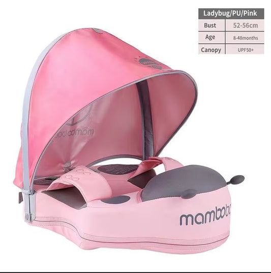 Infant Kid Floater Baby Lying Swimming Float Mambobaby Non Inflatable Baby Waist Floater Swim Trainer Solid Infant Pool Float
