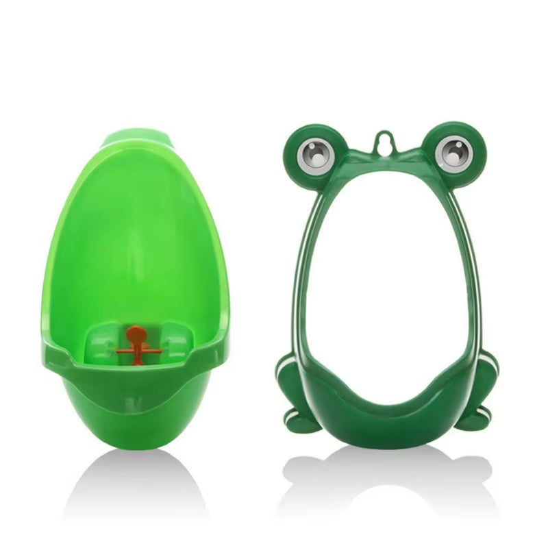 Cute Ergonomic Frog Children Baby Potty Toilet Trainers Urinals Boy Hook Kids Potty Training Portable Toilet Windmill 0-6Years