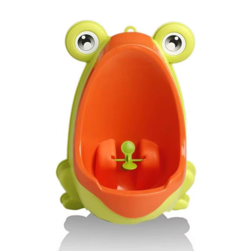 Cute Ergonomic Frog Children Baby Potty Toilet Trainers Urinals Boy Hook Kids Potty Training Portable Toilet Windmill 0-6Years