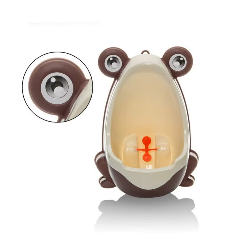 Cute Ergonomic Frog Children Baby Potty Toilet Trainers Urinals Boy Hook Kids Potty Training Portable Toilet Windmill 0-6Years