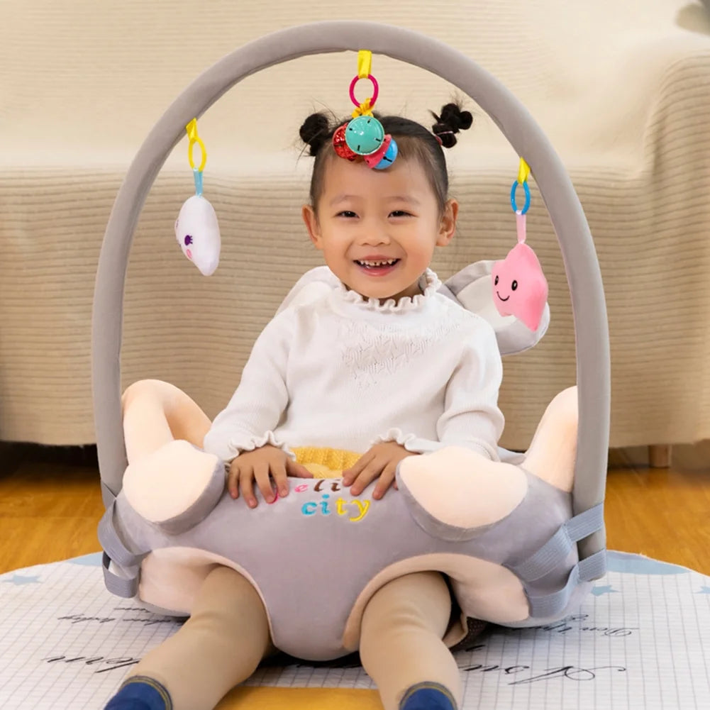 Cartoon Baby Infant Learning Sit Chair Baby Support Seat (No Fillers)