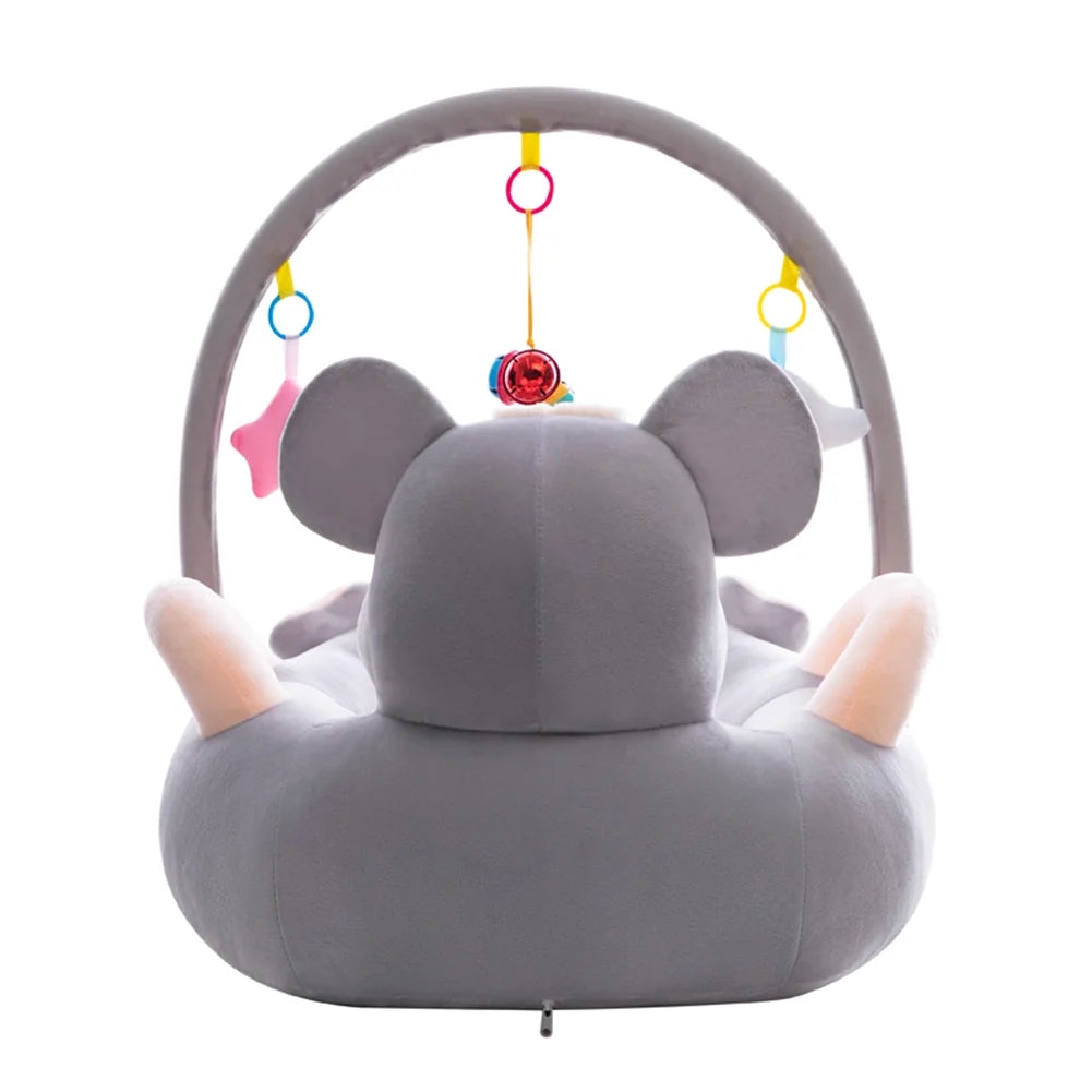 Cartoon Baby Infant Learning Sit Chair Baby Support Seat (No Fillers)