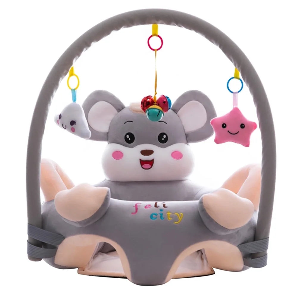 Cartoon Baby Infant Learning Sit Chair Baby Support Seat (No Fillers)