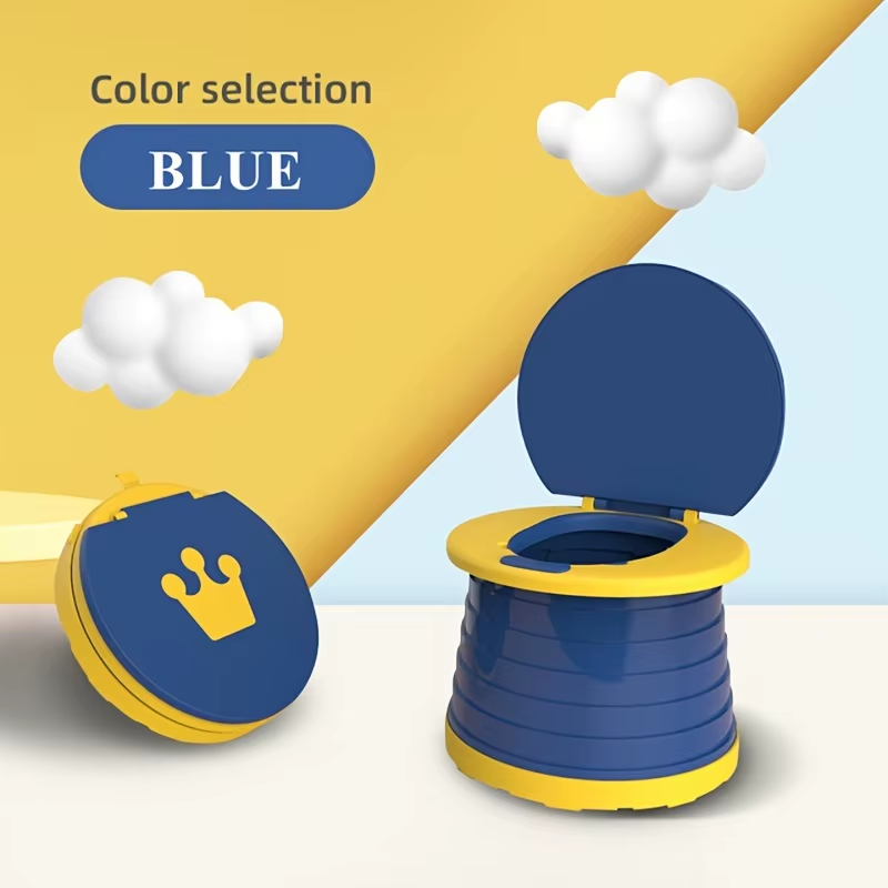 Baby Travel Portable Restroom Baby Hitchhiker Crown Potty Children Potty Training Girl Boy Potty Children Toilet Seat Children'S