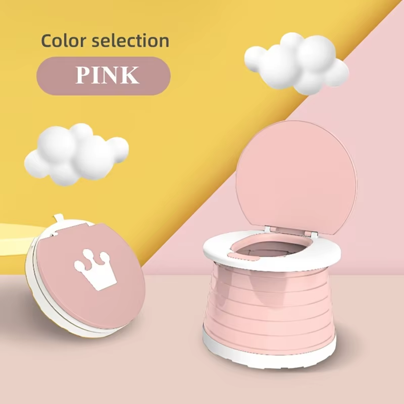 Baby Travel Portable Restroom Baby Hitchhiker Crown Potty Children Potty Training Girl Boy Potty Children Toilet Seat Children'S