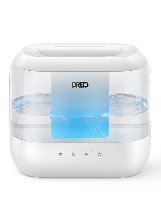 4L Top-Fill Cool Mist Humidifier – Quiet, 32H Runtime, with Oil Diffuser & Nightlight