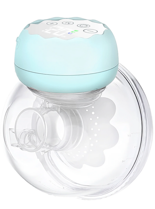 Electric Breast Pump,  Wearable Breast Pump, Hands-Free Breast Pumps with 3 Modes, 9 Levels, Blue