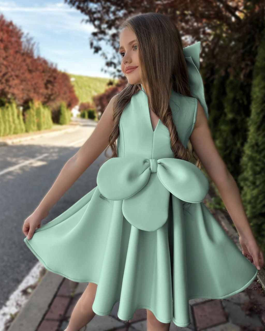 Mint Princess Dress