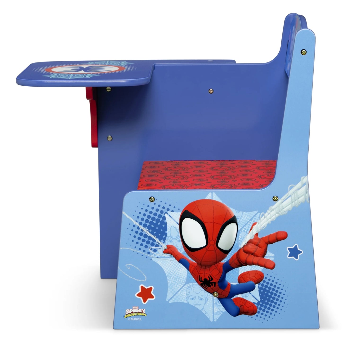 Spidey and His Amazing Friends 3-Piece Toddler Bedroom Set by , Blue