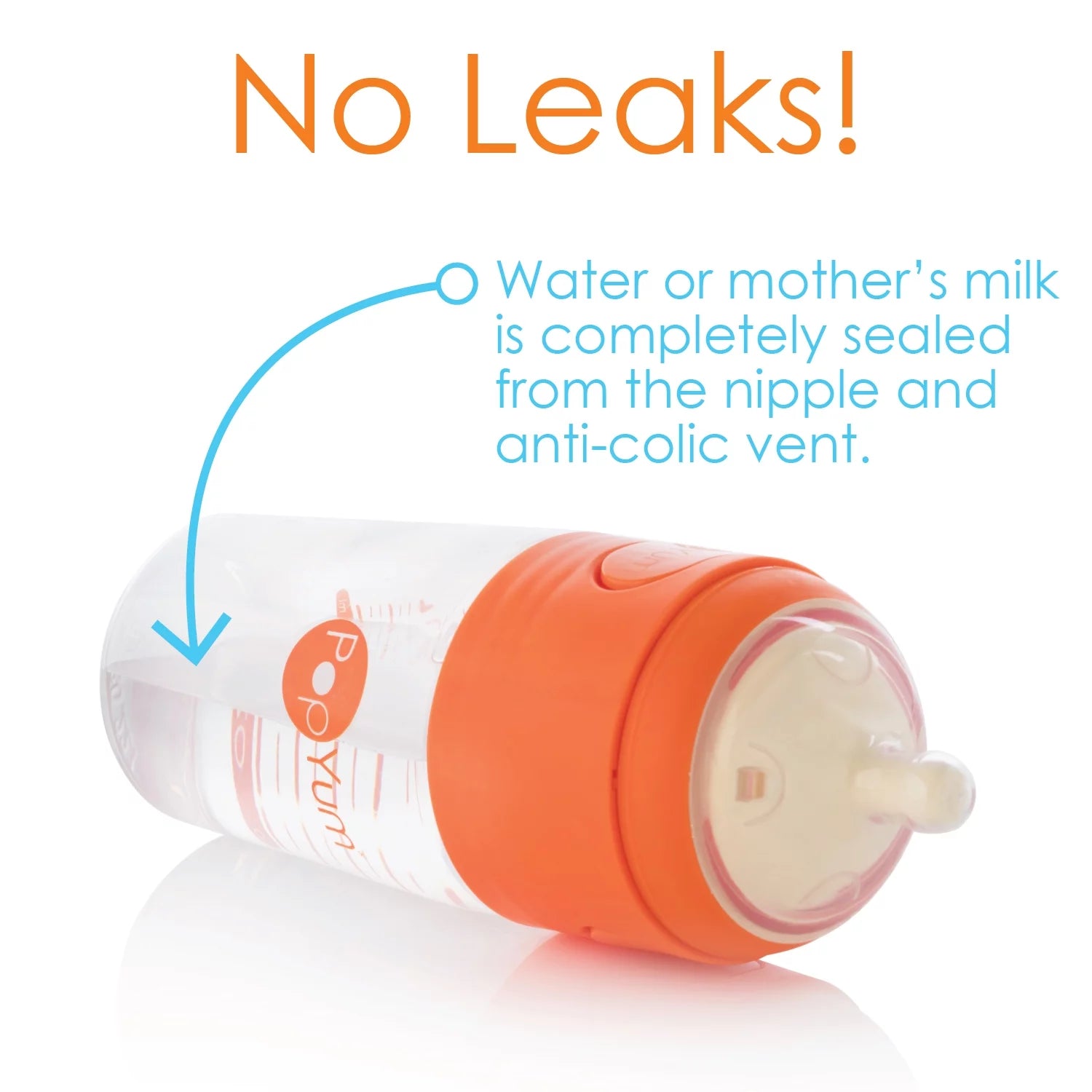 5 Oz Anti-Colic Formula Making/Mixing/Dispenser Baby Bottles, 3-Pack