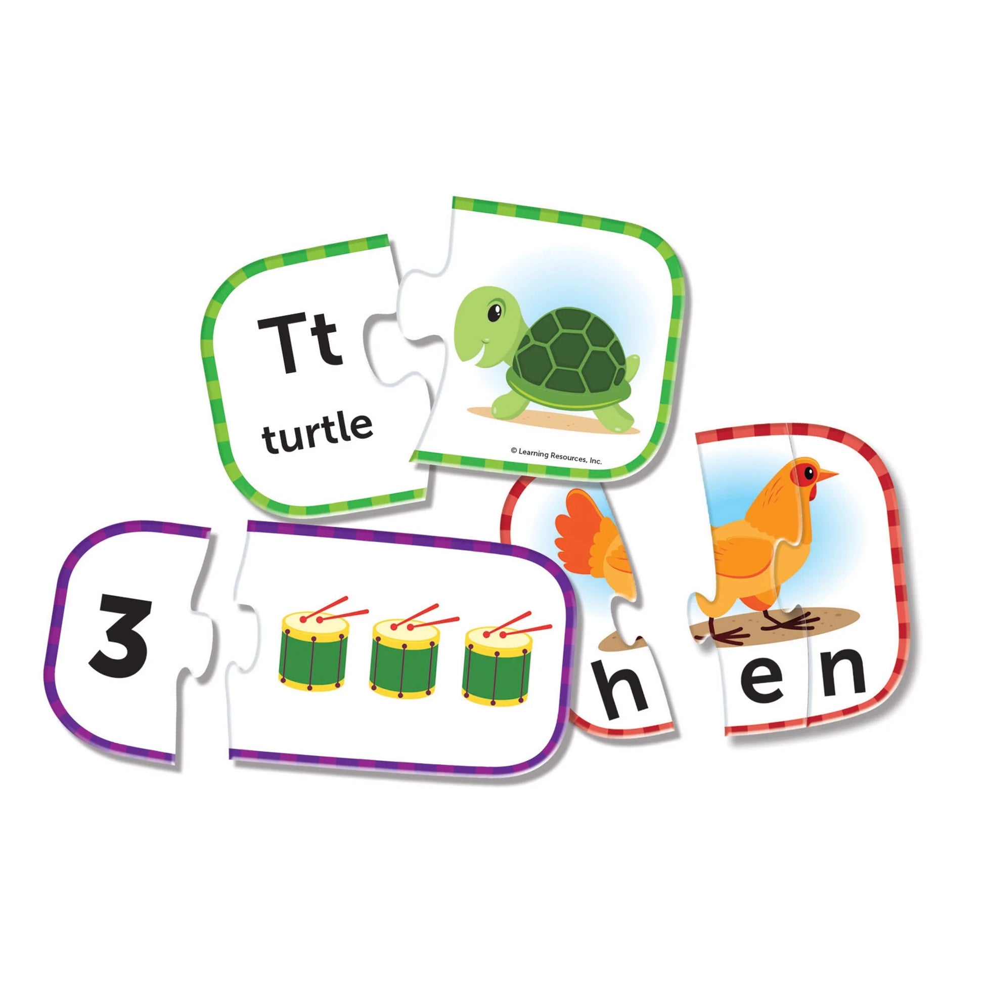 Puzzle Cards, Set of All 5