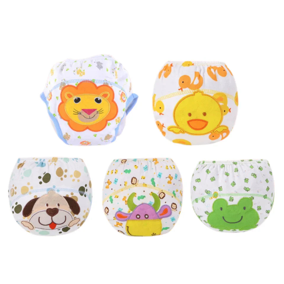 5Pcs Waterproof Baby Training Pants for Babies 7-33 Bs.