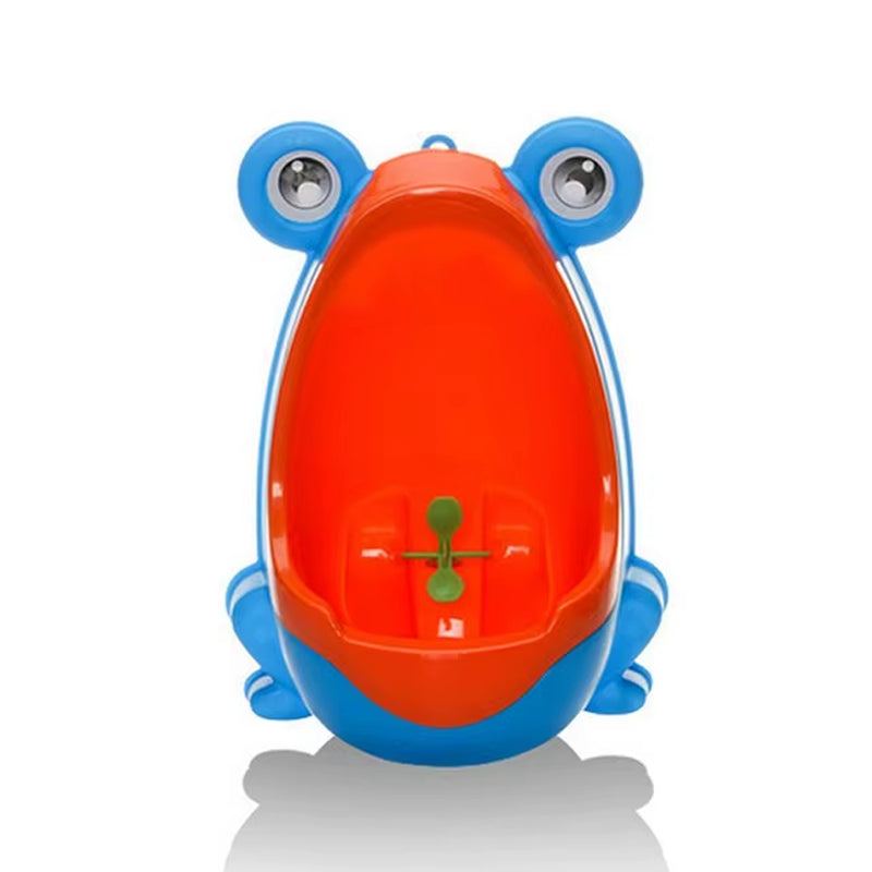 Cute Ergonomic Frog Children Baby Potty Toilet Trainers Urinals Boy Hook Kids Potty Training Portable Toilet Windmill 0-6Years